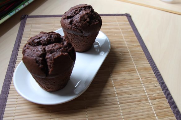 Muffin au chocolat & yaourt maison